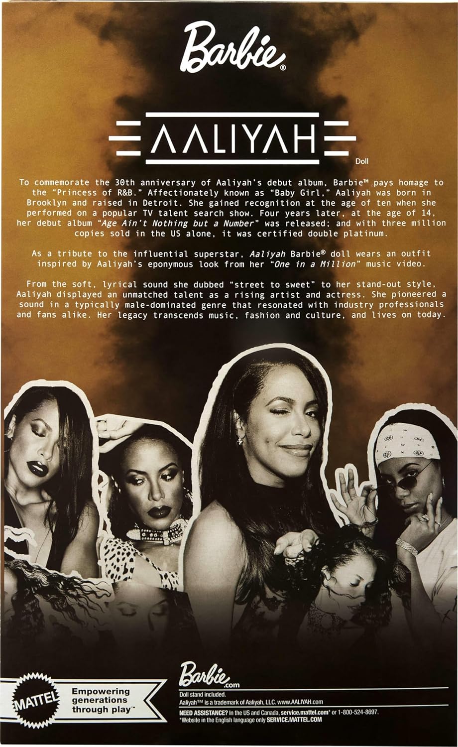 Barbie Signature Aaliyah 11.5 Collectable Doll