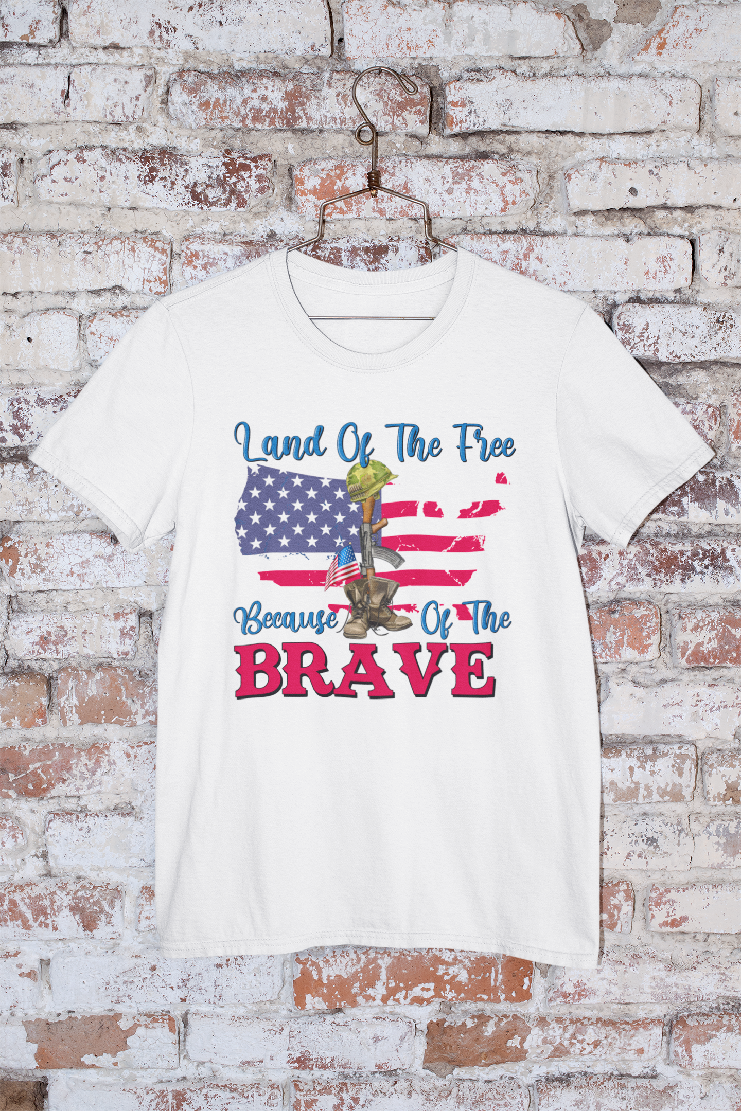 Because of the Brave Crewneck Tee