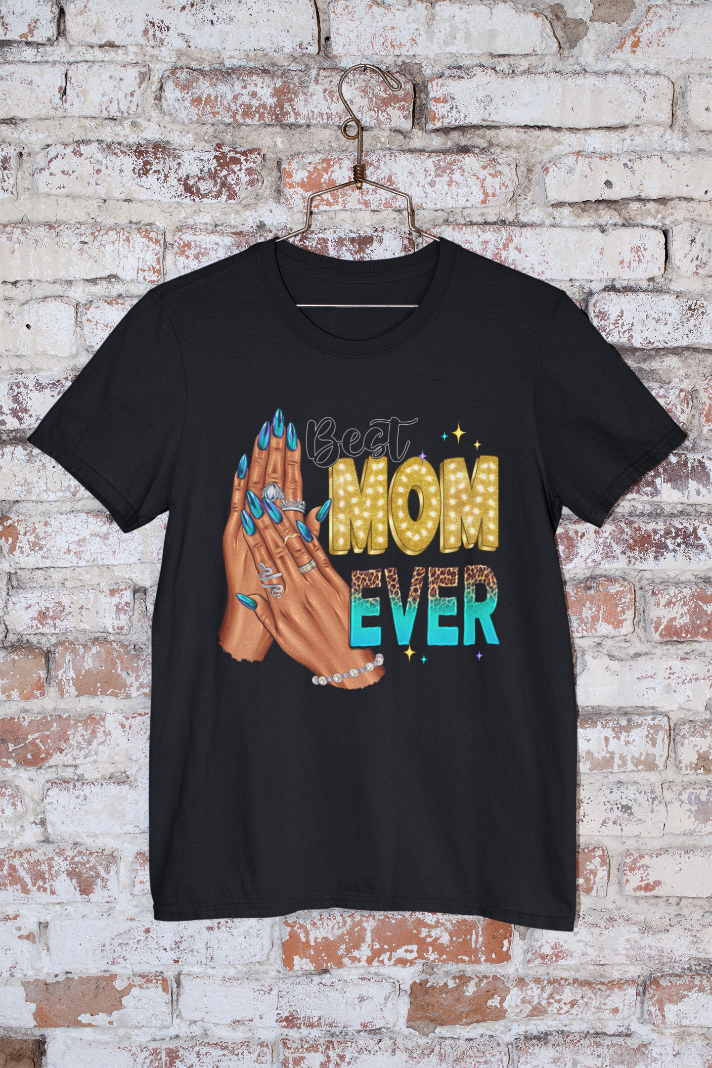 Best Mom Ever Crew Neck Tee