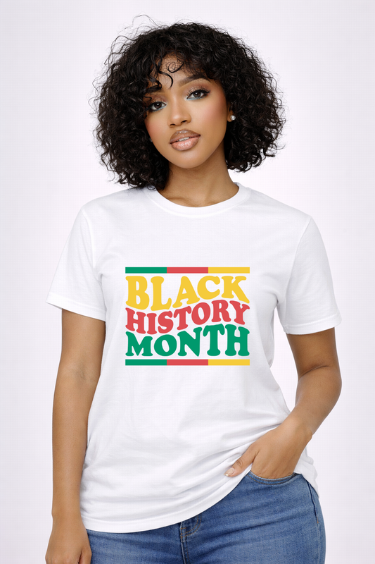 Black History Month Crewneck Tee