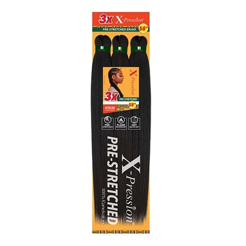 X-Pressions 3X Pre-Stretched Braid 58"