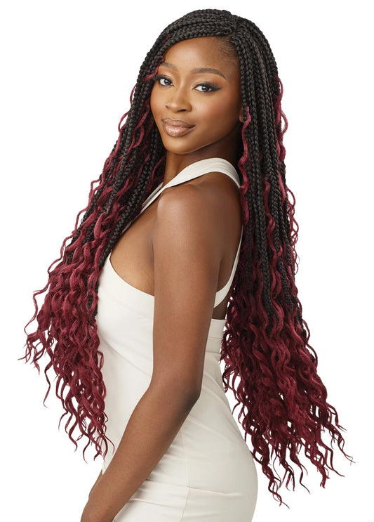 Outre/ Xpressions-Twisted Up  Boho Box Braid 28 3X