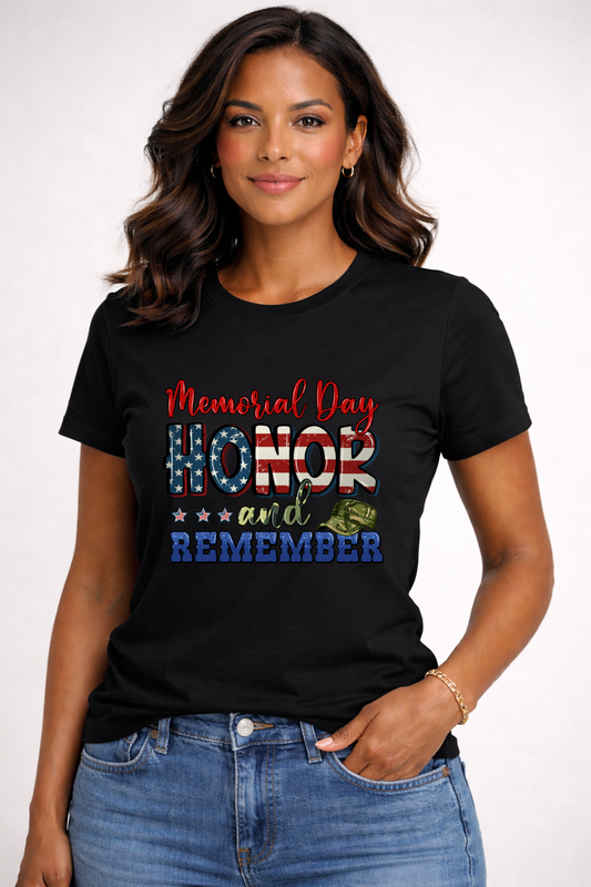 Honor and Remember Crewneck Tee