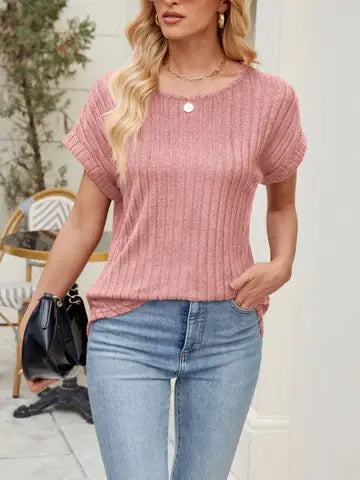 Casual Short Sleeve Top