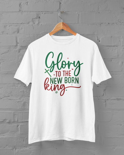 Glory to the New Born King Crew Neck Tee
